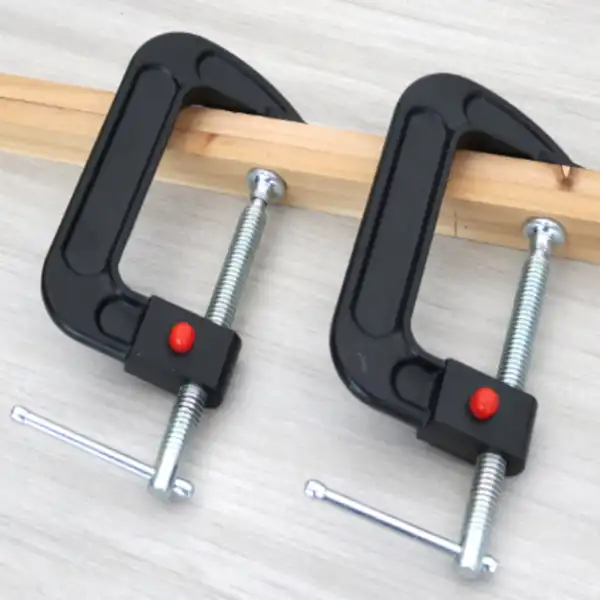 Quick-Action C-Clamp Improves Efficiency in Welding and Woodworking Applications